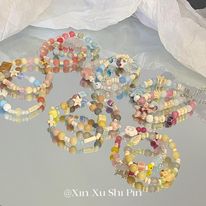 Vòng tay đá hello kitty