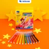 Bút lông màu ngòi brush rửa được Thiên Long 12 màu (2)