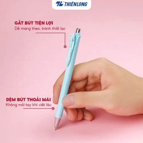 Bút gel B Thiên Long FO-GELB015 màu Pastel (2)