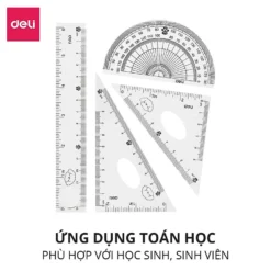 Thước bộ 4 món Deli EH657