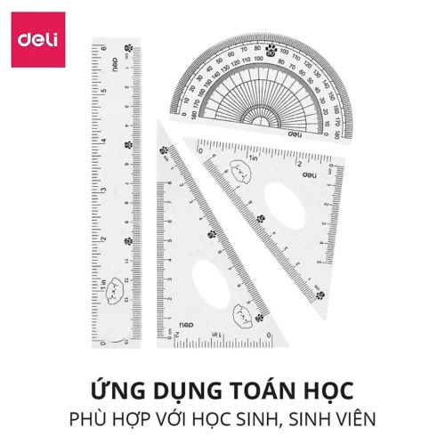 Thước bộ 4 món Deli EH657