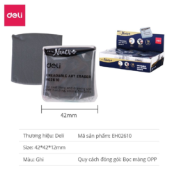 Tẩy Đất Sét Cao Cấp Deli EH02610
