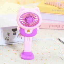 Quạt cầm tay mini hình gấu