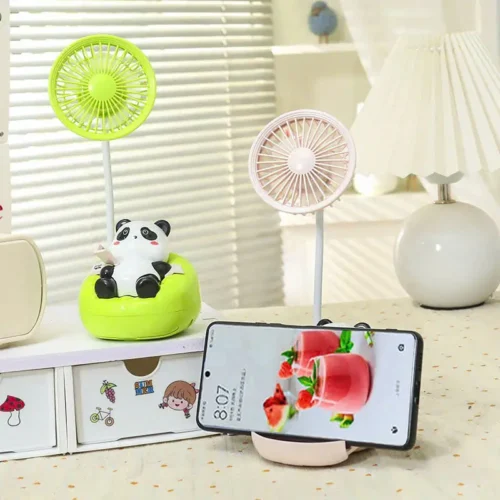 Quạt để bàn mini gấu trúc
