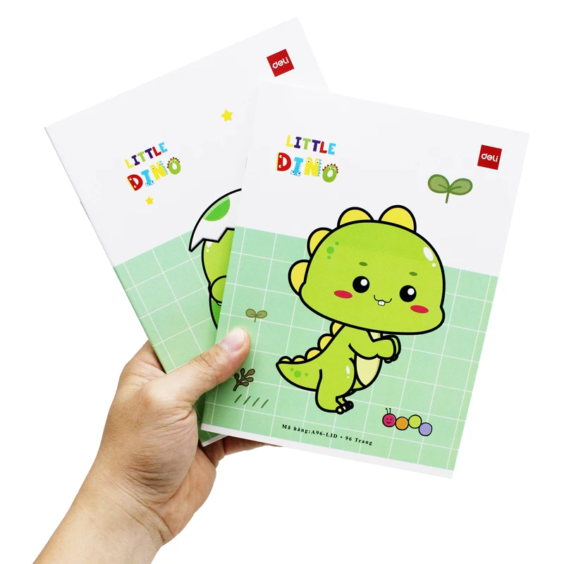 Tập Học Sinh Deli 96 Trang 4 Ô ly 80gsm
