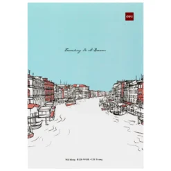 Tập sinh viên Deli 120 Trang kẻ ngang