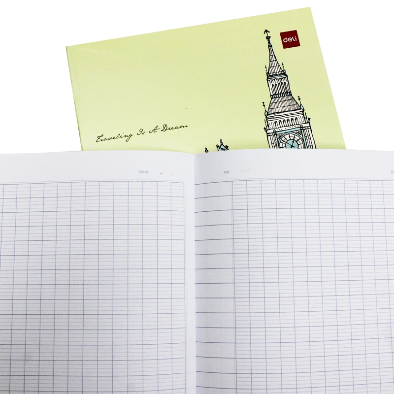 Tập sinh viên Deli 120 Trang kẻ ngang