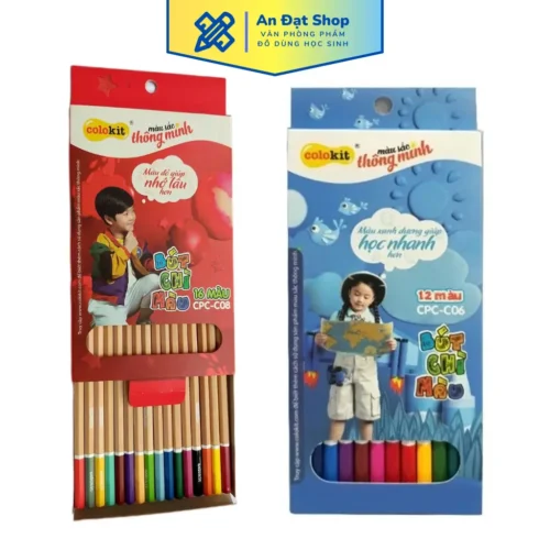 Bút chì màu Thiên Long Colokit 12 16 màu