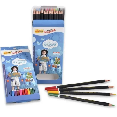 Bút chì màu Thiên Long Colokit 12 16 màu
