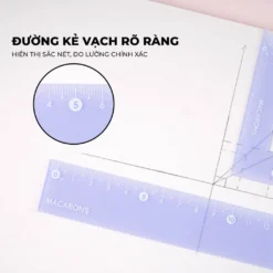 Bộ thước kẻ eke 4 món Classmaste CL-RS115