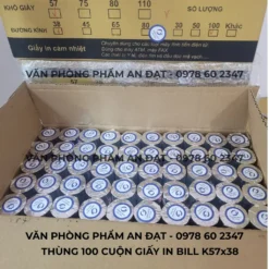 Thùng giấy in bill K80x45