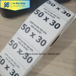 Tem in nhiệt 50x30mm