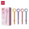 Bút Highlight Deli 4 Màu Pastel Kèm Kính Lúp