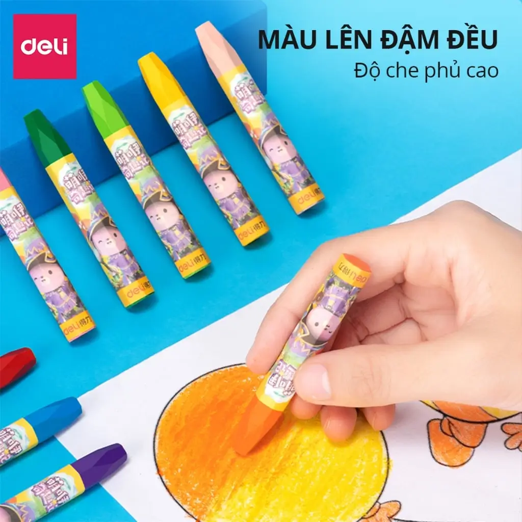 Bút sáp dầu Deli