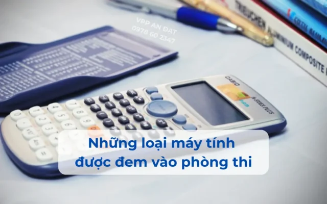 Những loại máy tính được đem vào phòng thi THPT 2026