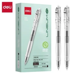 Bút Gel Deli G08S 0.5mm Mực Xanh