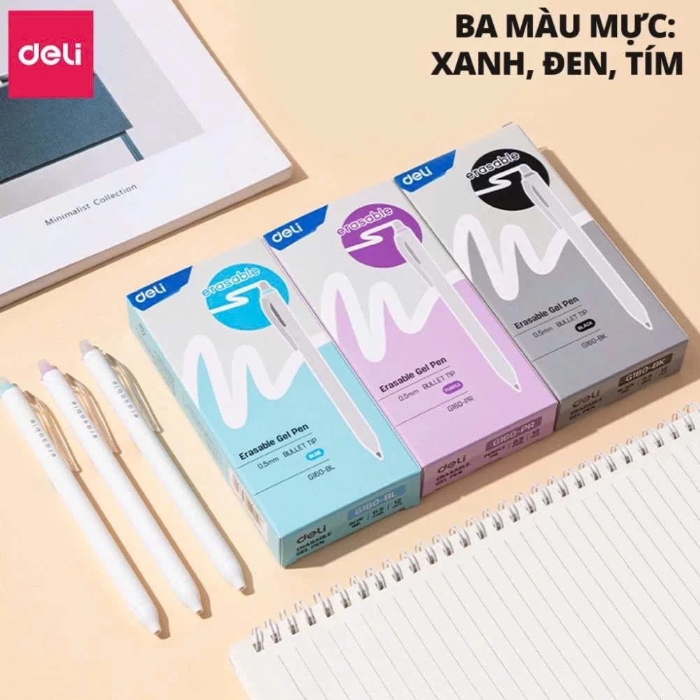 Bút Gel Xóa Được Deli G160