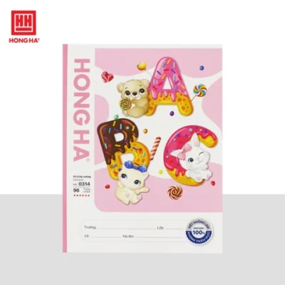 Tập HS Hồng Hà Class ABC 96 Trang 4 Ô Ly 100gsm