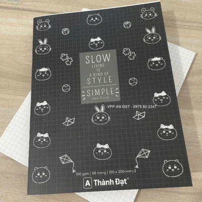 Tập HS Thành Đạt Simple 96 Trang 100gsm