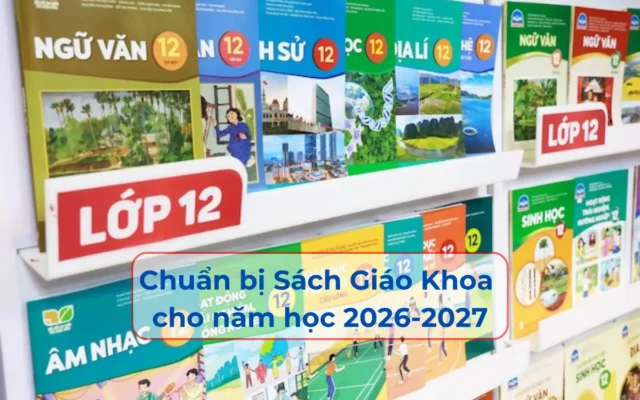 Sách Giáo Khoa năm học 2026-2027