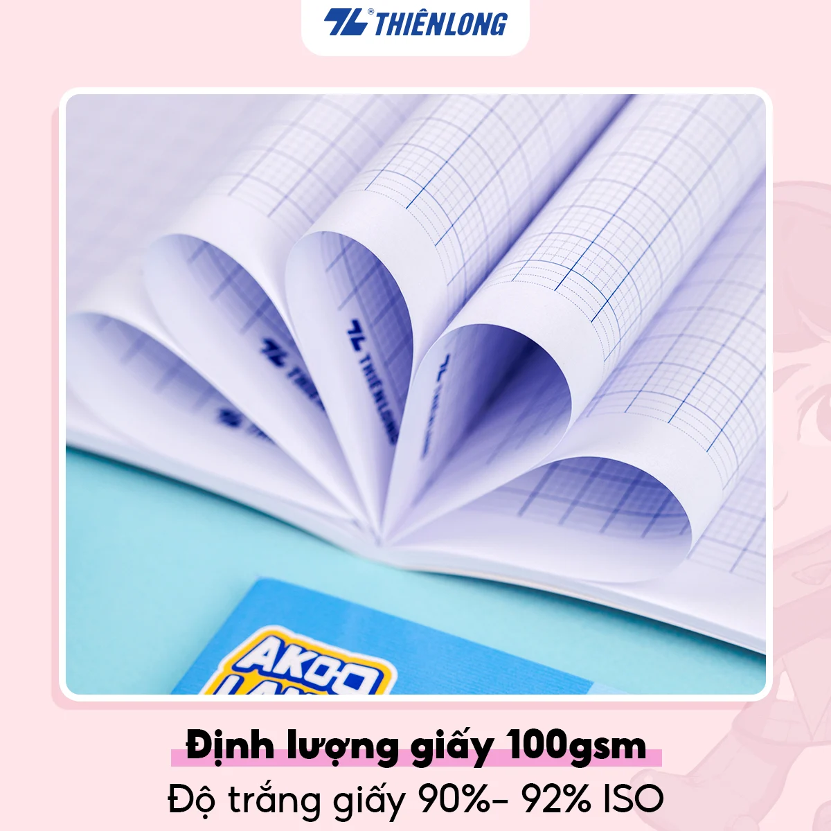 Tập Học Sinh 96 Trang 4 Ô ly 100gsm