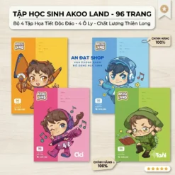 Tập Học Sinh 96 Trang 4 Ô ly 100gsm NB061AK