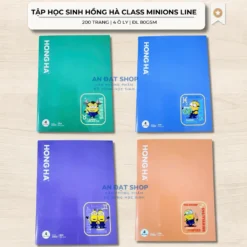 Tập Hồng Hà 200 Trang 4 Ôly Class Minions Line