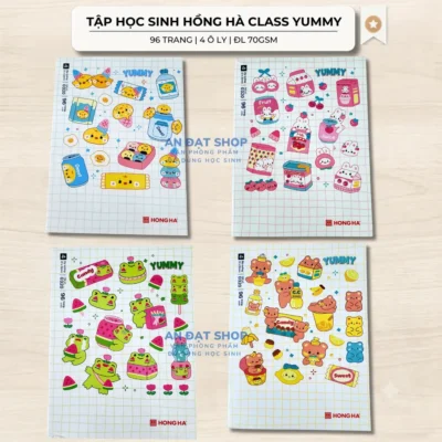 Tập Hồng Hà 96 Trang 4 Ôly Class Yummy