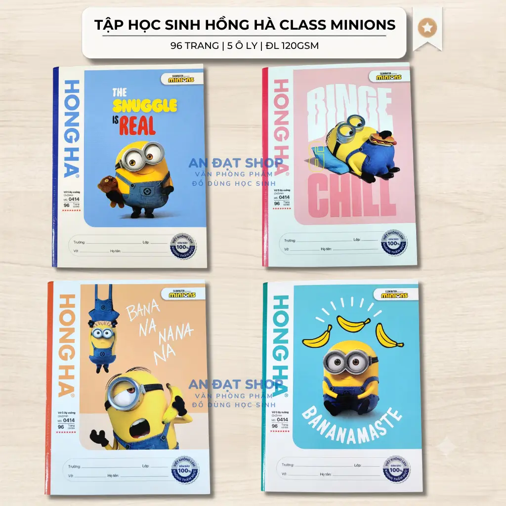 Tập Hồng Hà 96 Trang 5 Ôly Class Minions