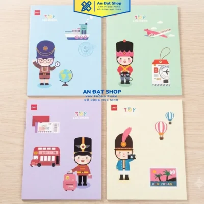 Tập Học Sinh Deli 96 Trang 4 Ô Ly 100gsm