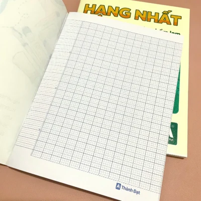 Tập Thành Đạt Hạng Nhất 96 Trang 5 Ô Ly Định Lượng 120gsm